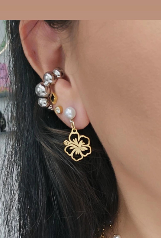 Aretes Amapola Boricua