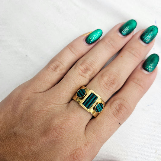 Anillo Malakita