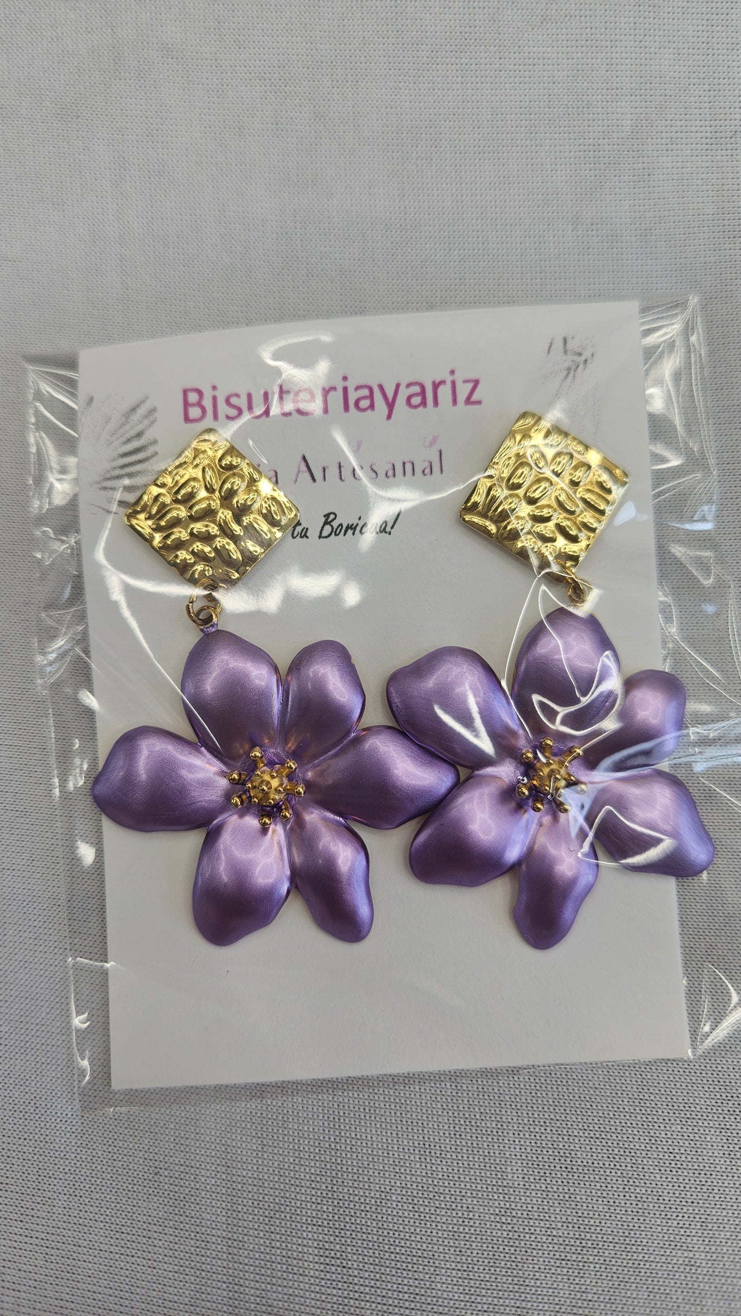 Aretes flor