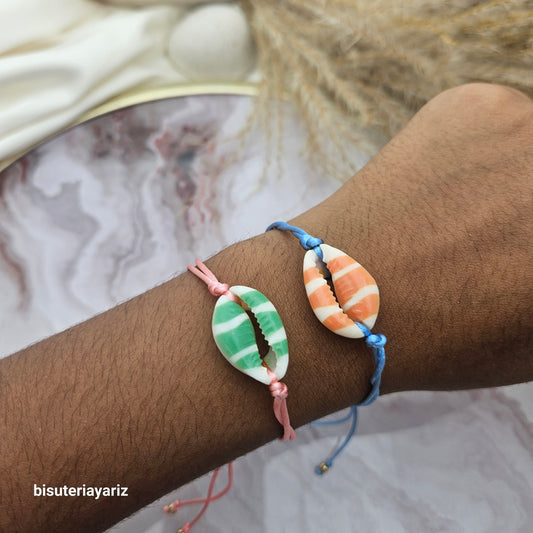 Brazalete Caracol en hilo