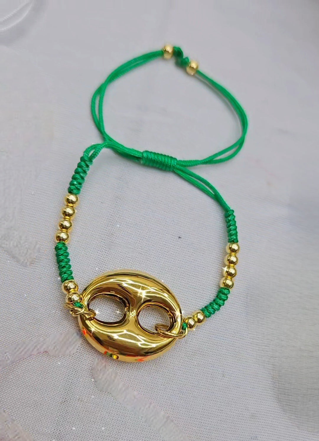 Guççi Brazalete Verde