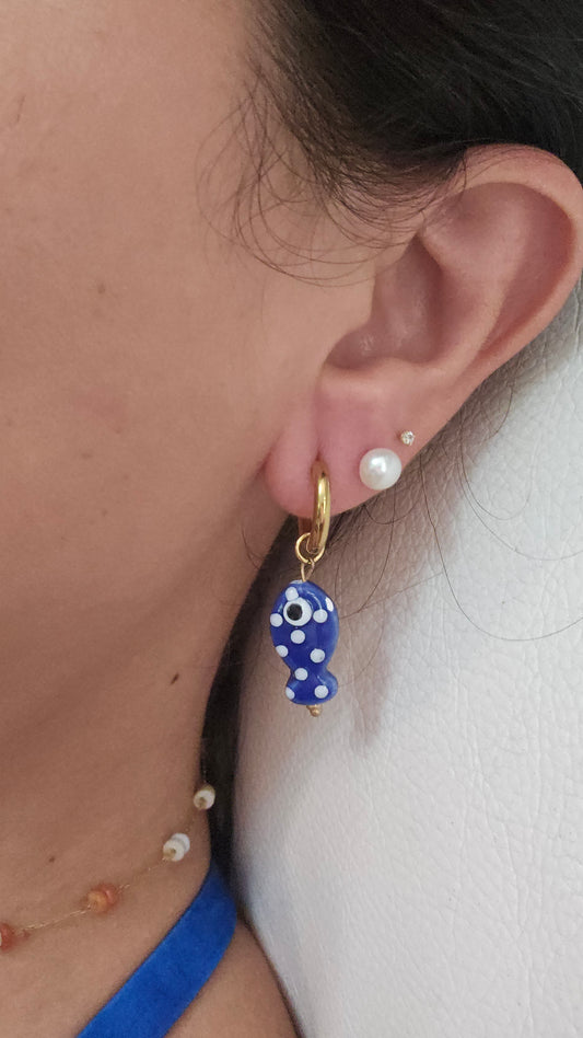 Aretes Azulita