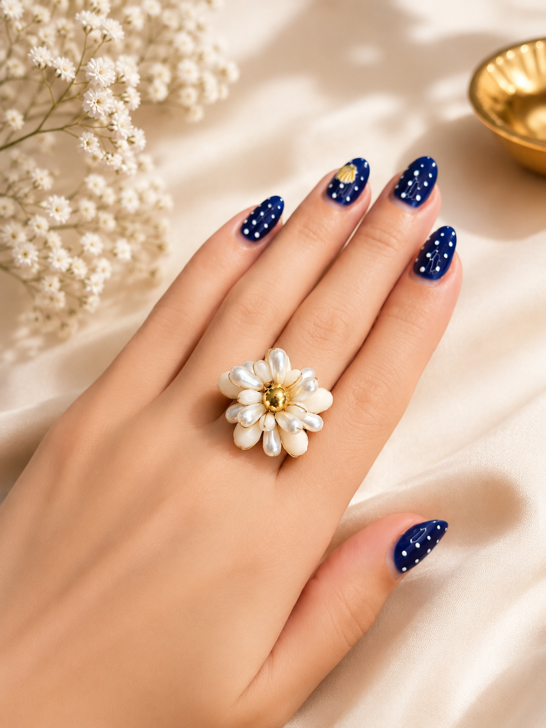 Anillo Flor en Primavera