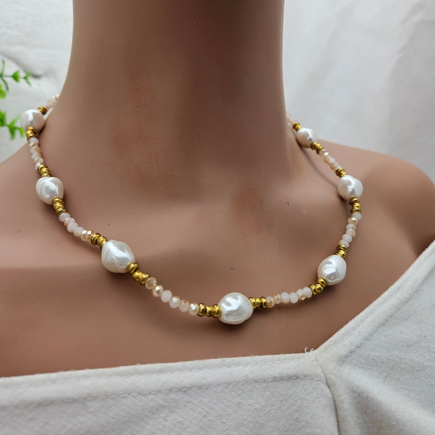 Collar brisa de oro