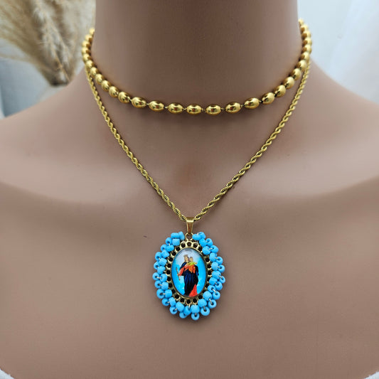 Collar Virgen del Carmen
