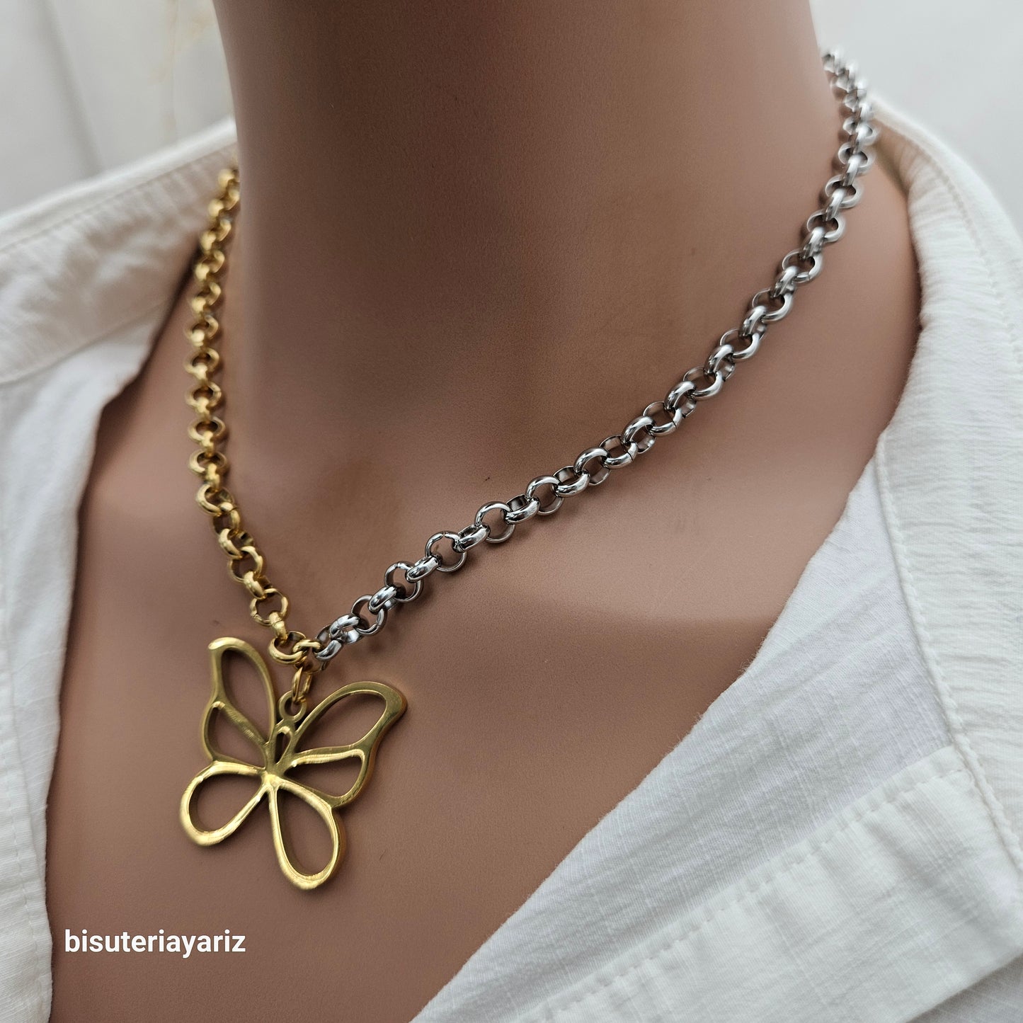 Collar Mariposa