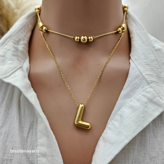 Collar Inicial L