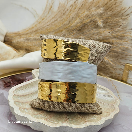 Puño de dos tonos Lisa