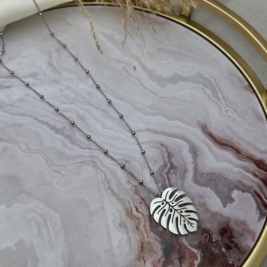 Collar Hoja Monstera