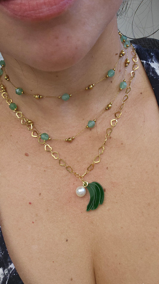 Gargantilla Jades Verde