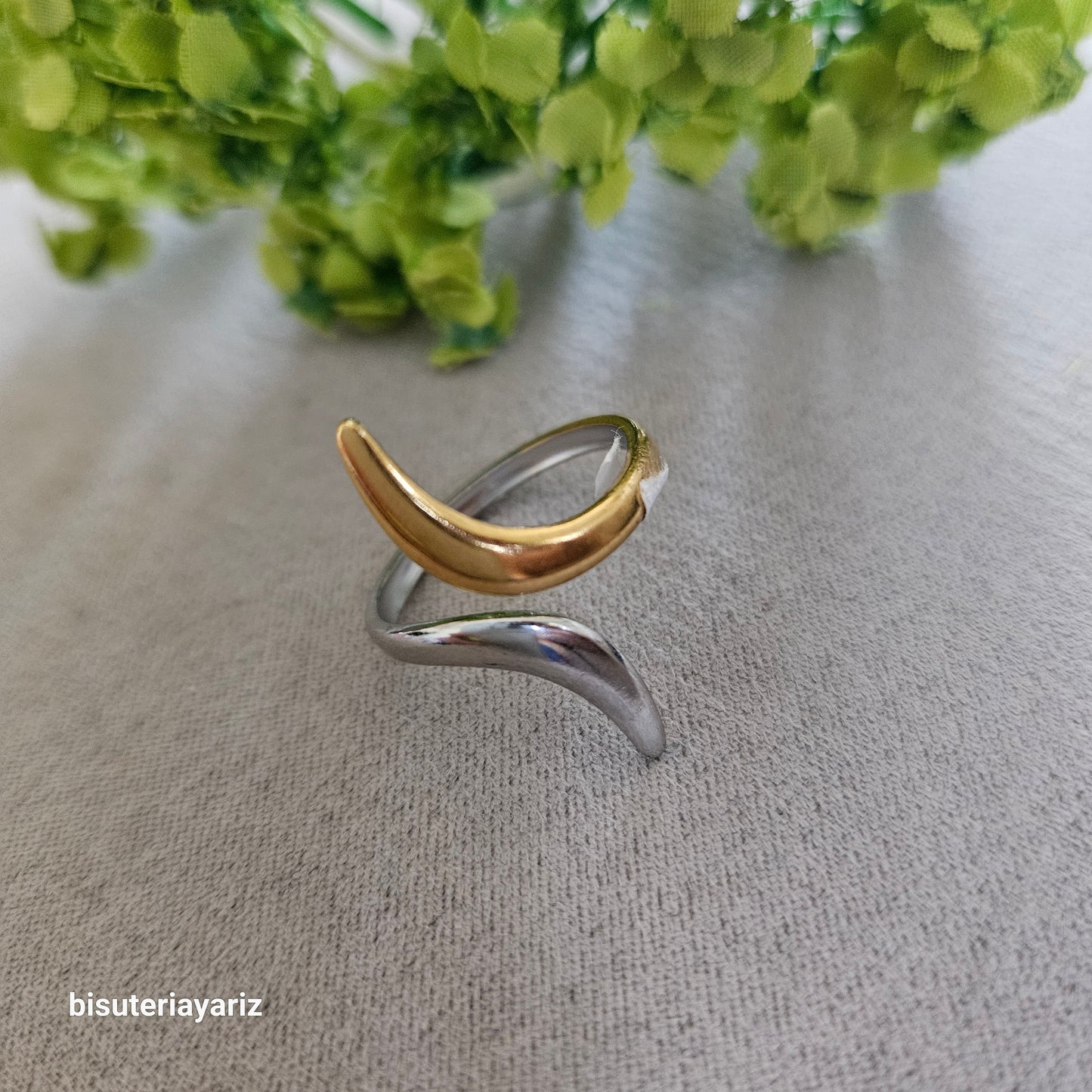 Anillo Dos tonos