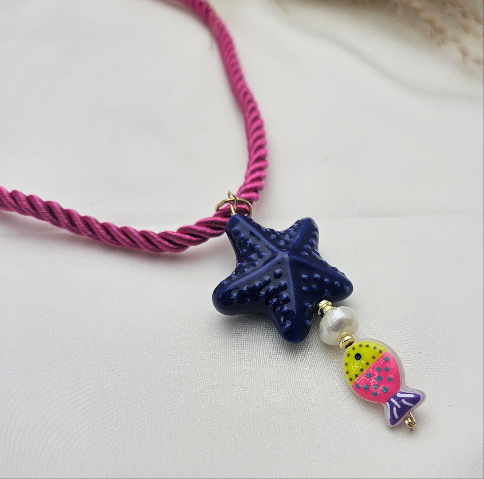 Collar Mar Rosado