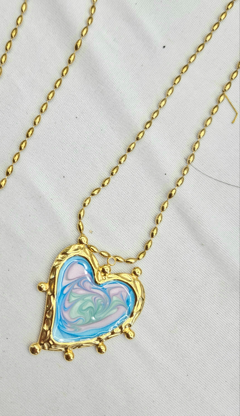 Collar Corazon de Acero