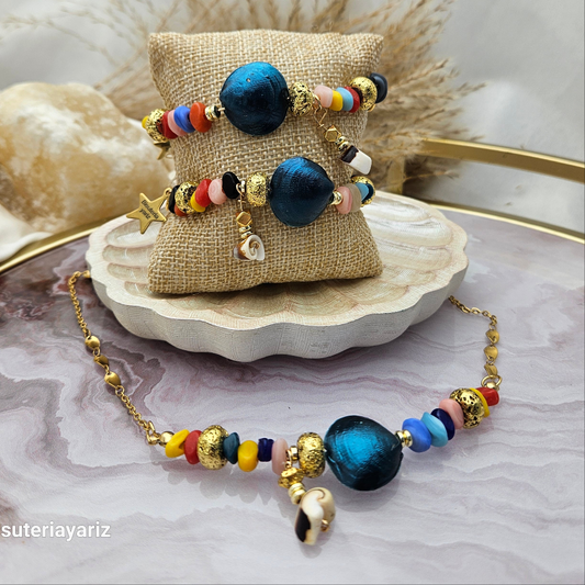 Conjunto Concha Azul