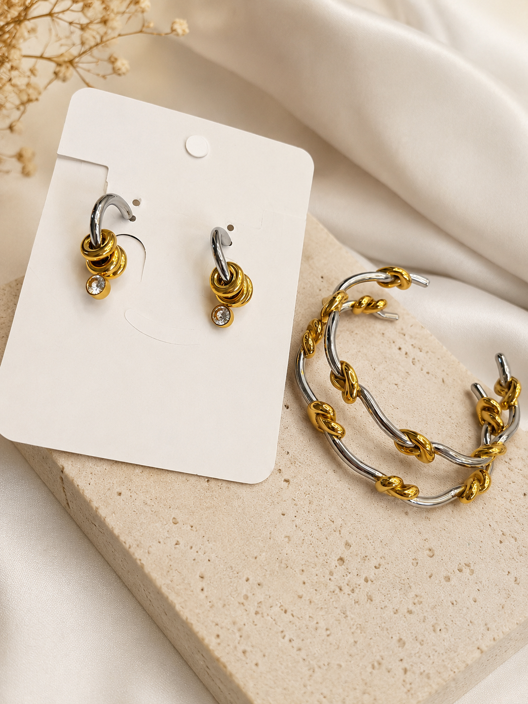 Aretes Nudos de Amor