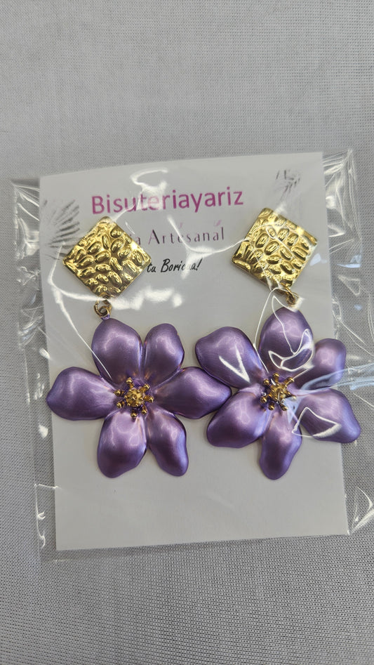 Aretes flor