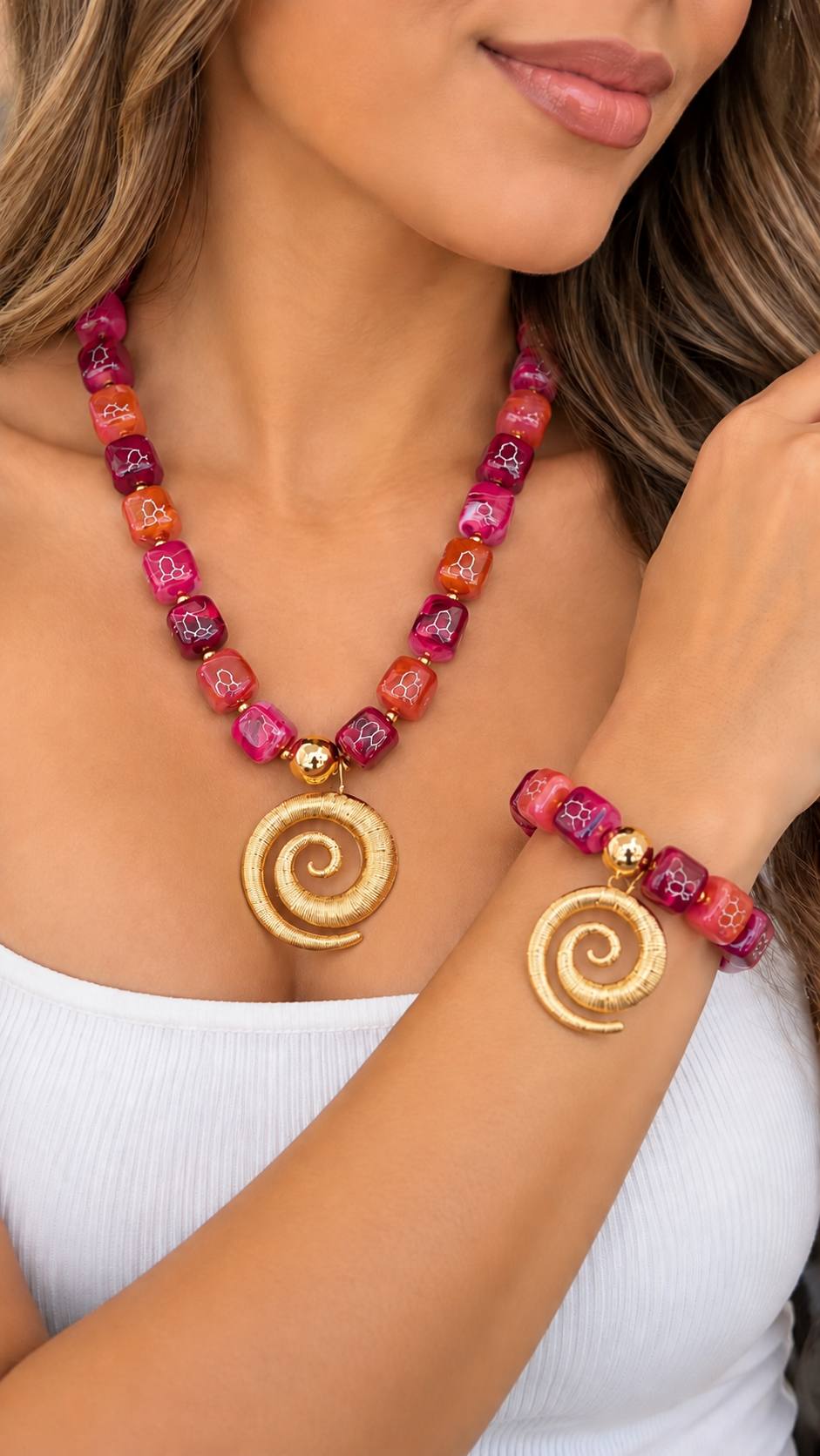 Collar Espiral de Amor