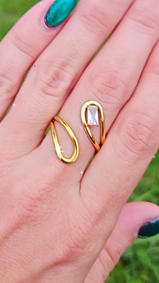 Anillo Zirconia Aluria