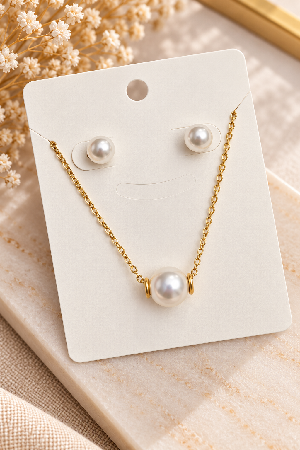 Conjunto Pilar dorado