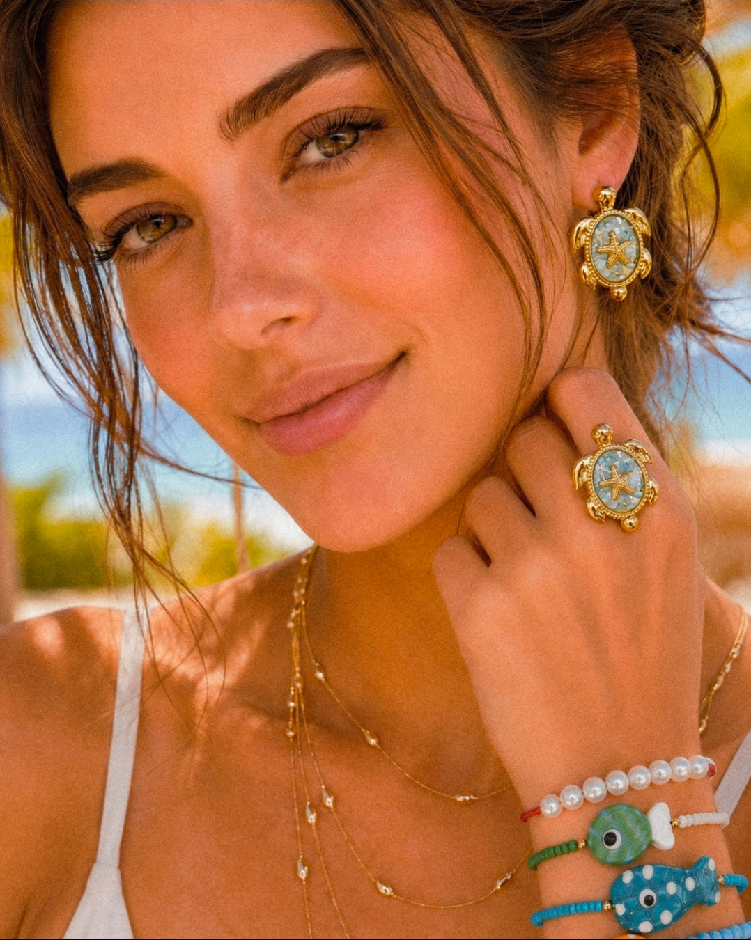 Aretes Tortuga
