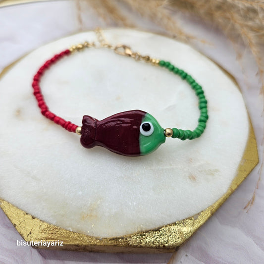Brazalete Pez rojo