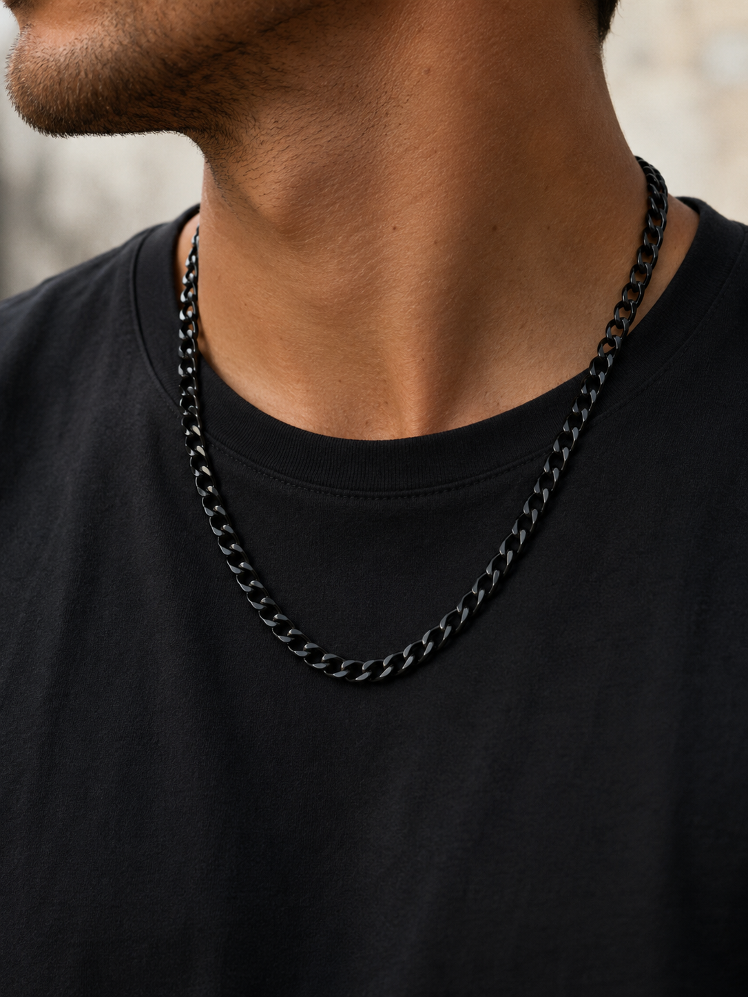 Collar cadena cubana