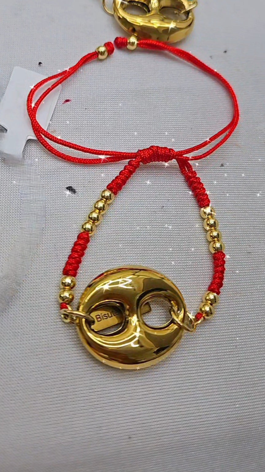 Guççi Brazalete Rojo