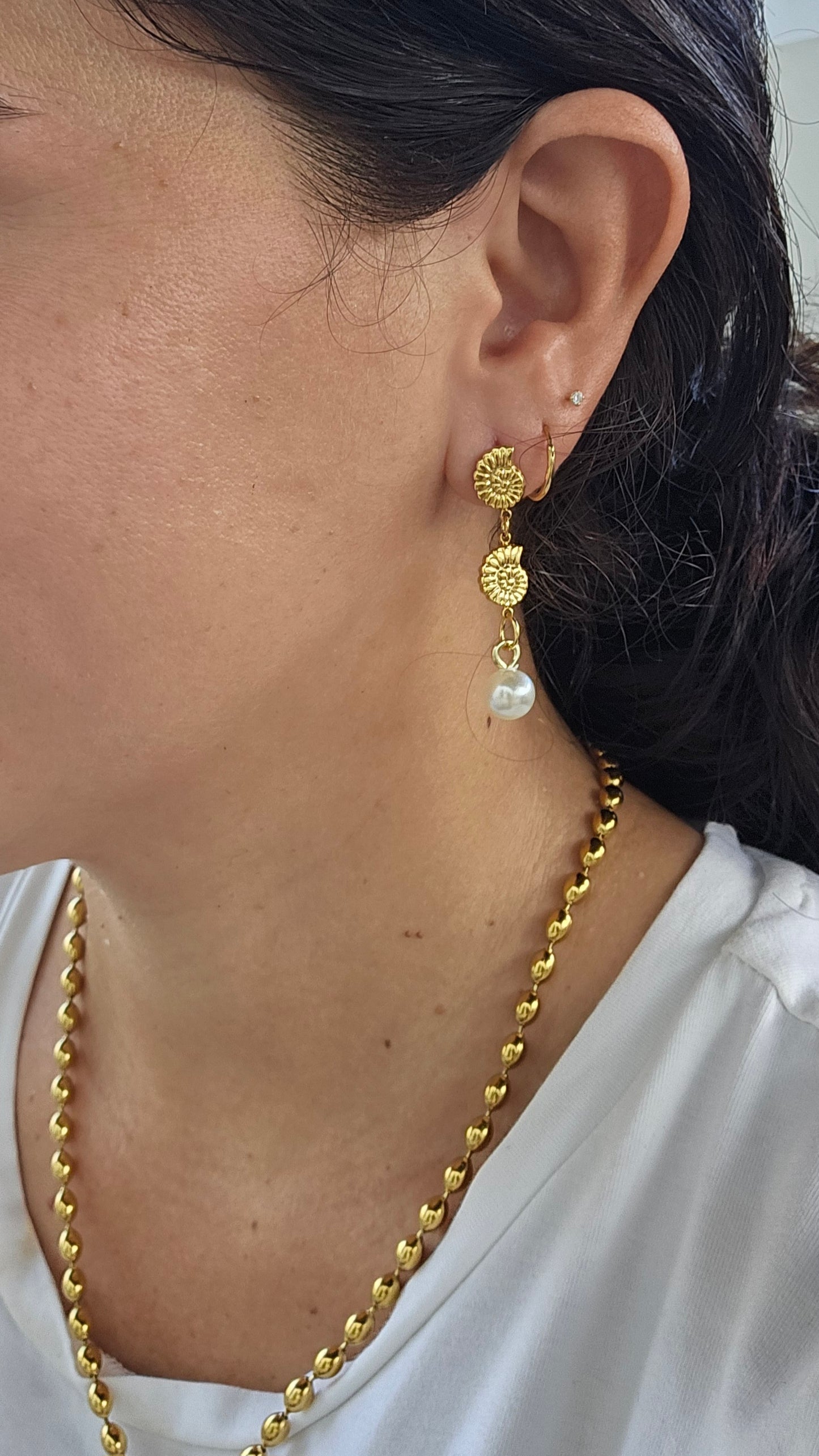 Aretes Caracola