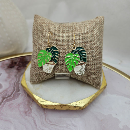 Aretes Monsteras