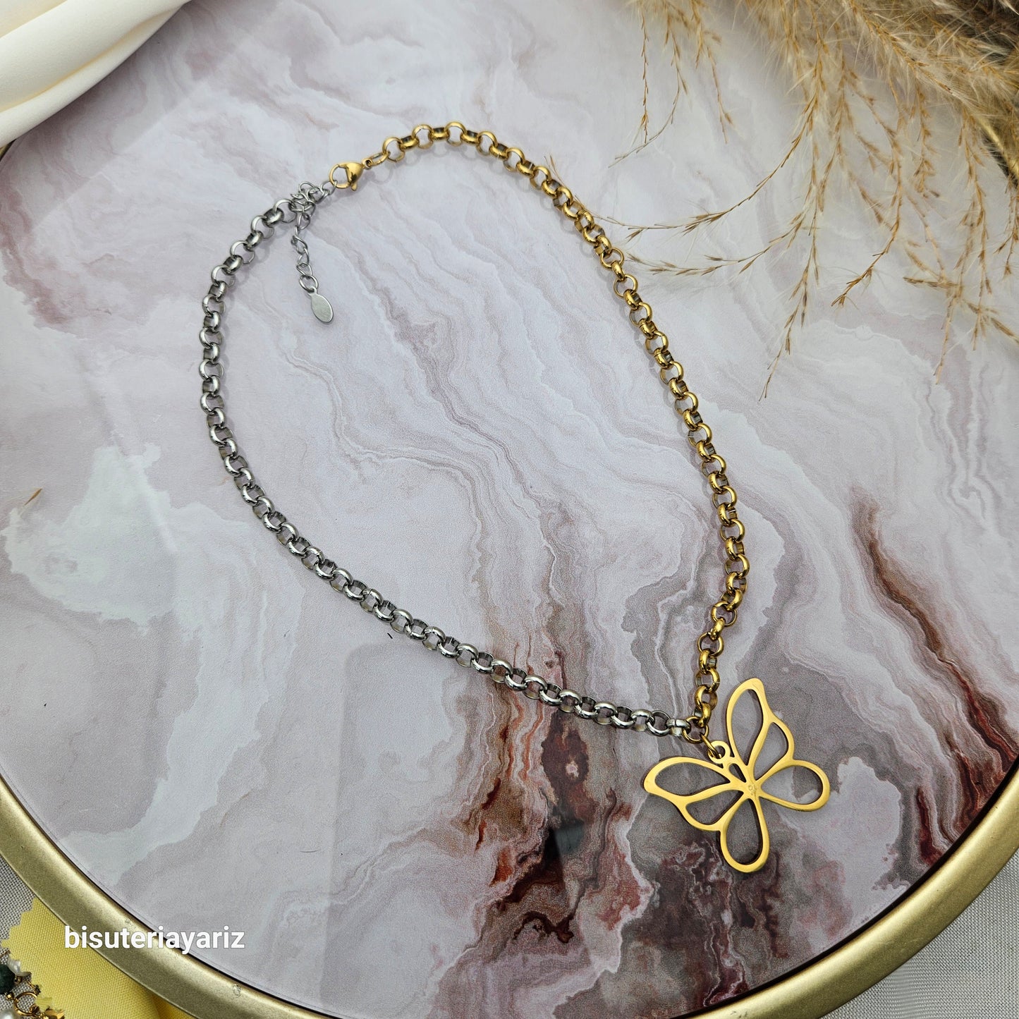 Collar Mariposa