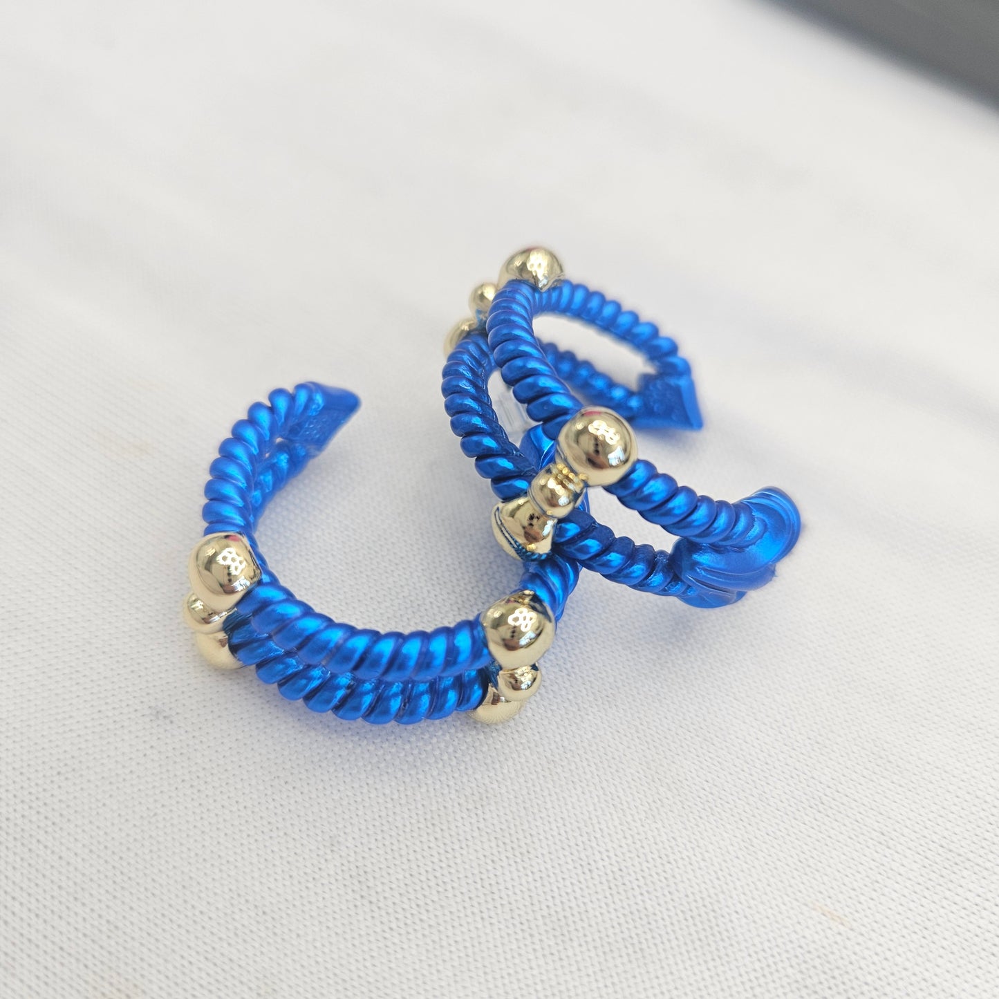 Aretes azul David Y ur man