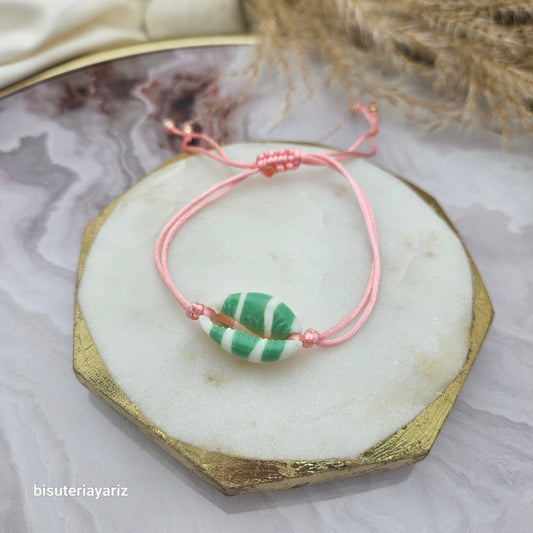 Brazalete Caracol en hilo