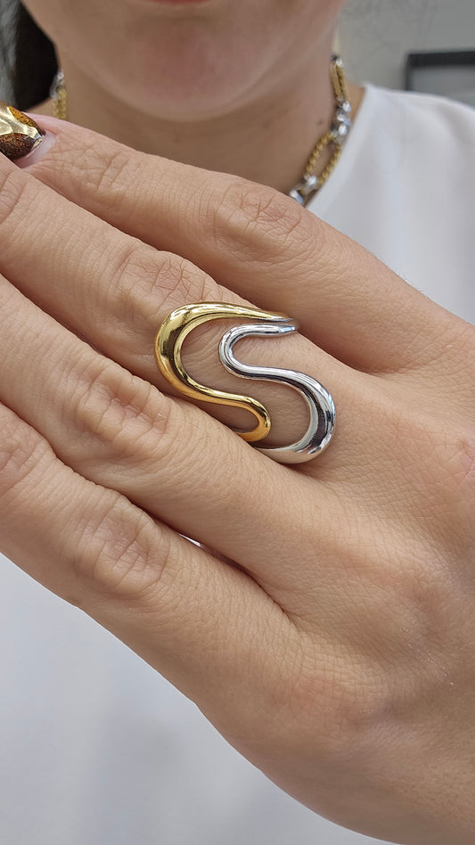 Anillo dos tonos Francia