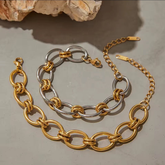 Brazalete dos tonos Dinora