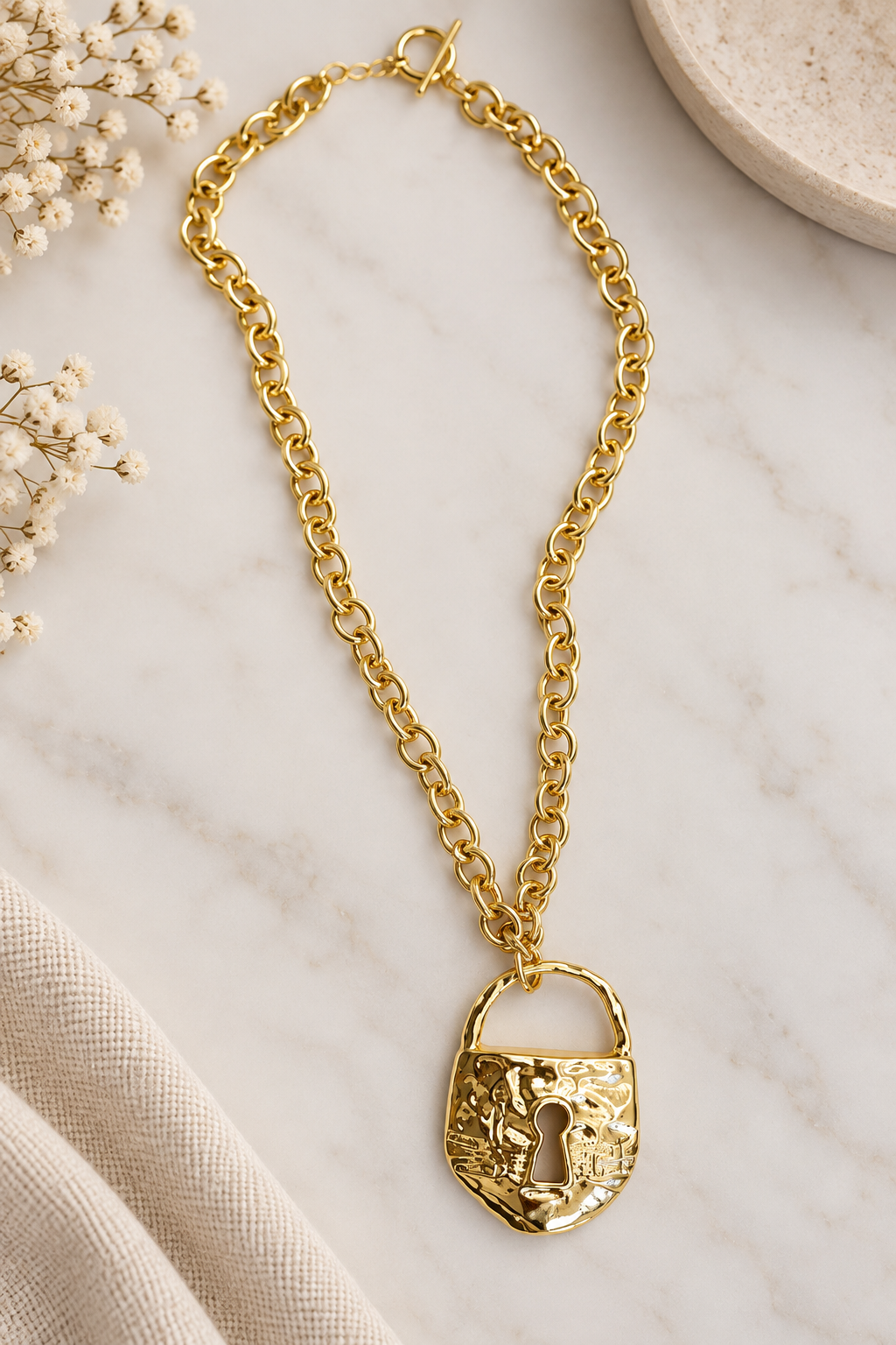 Collar Candado U N O/ 50