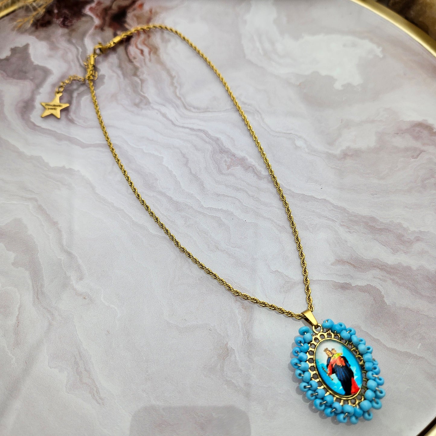 Collar Virgen del Carmen