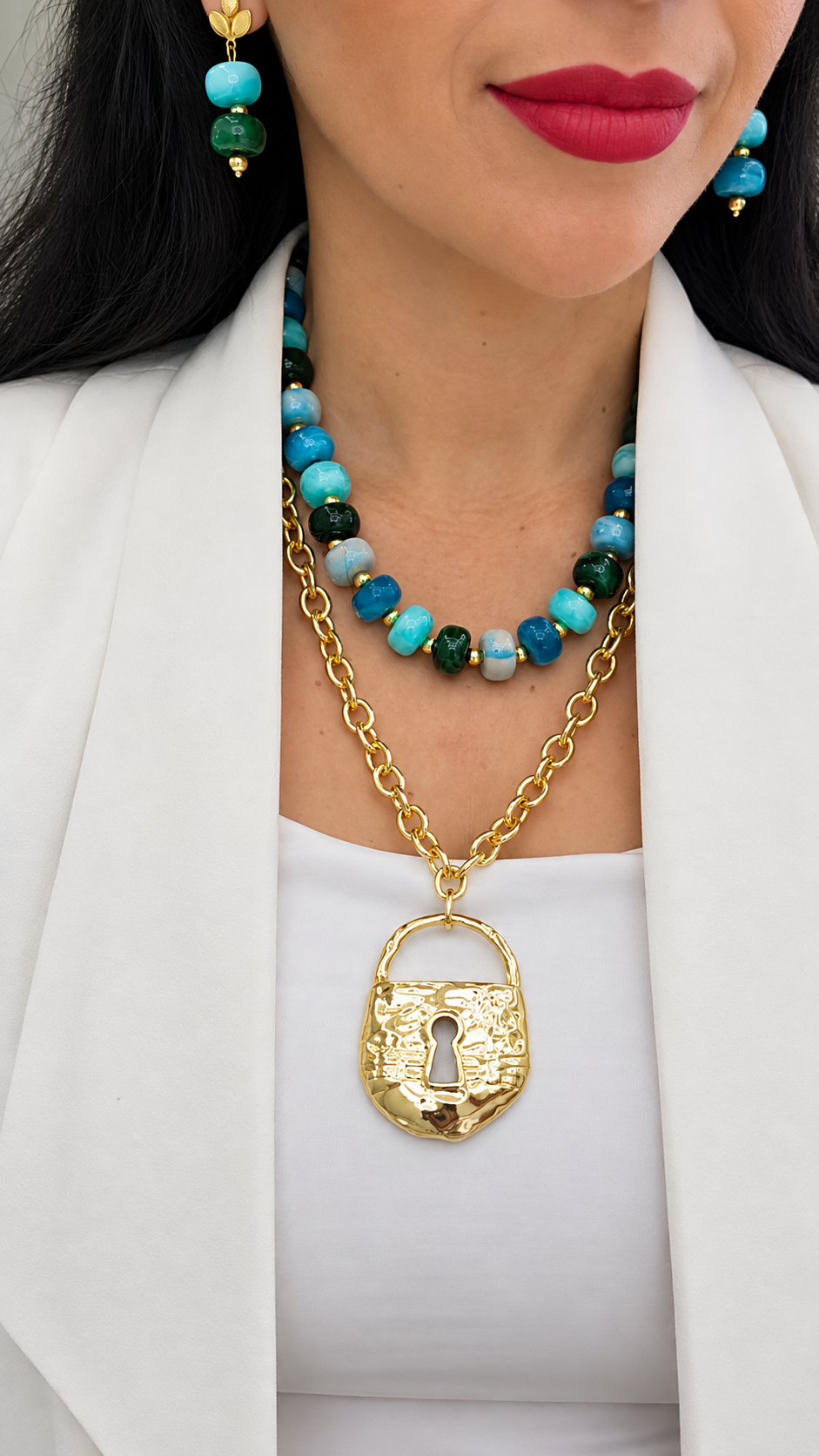 Collar Candado U N O/ 50