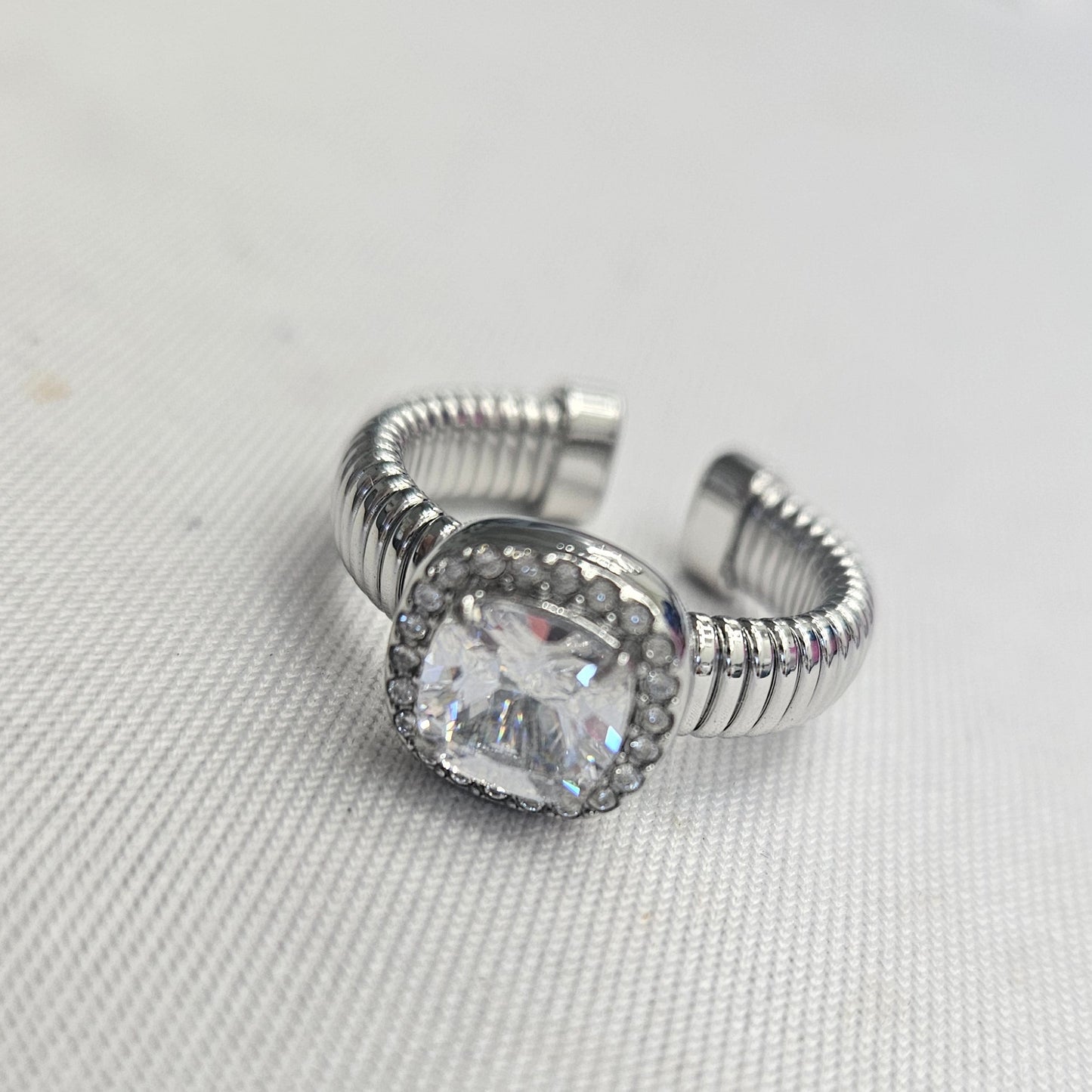 Anillo Acero inoxidable Ajustable Loris