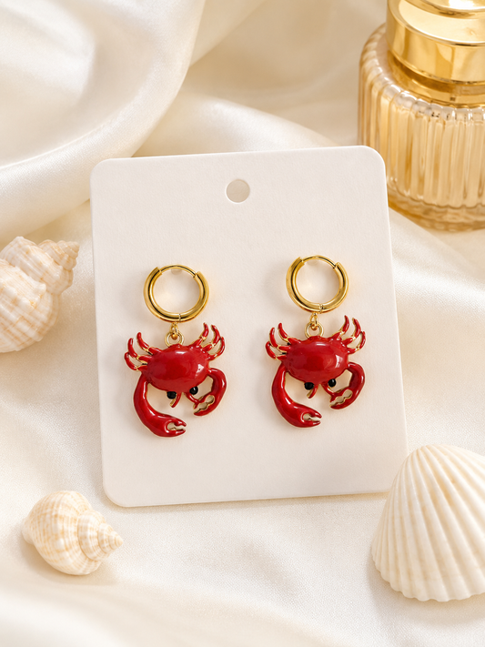 Aretes Cangrejo