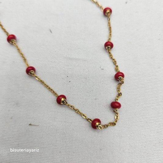 Choker Rojo