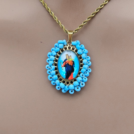 Collar Virgen del Carmen