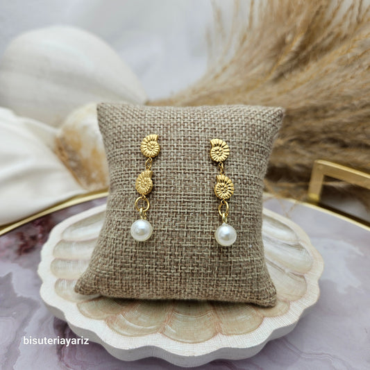 Aretes Caracola