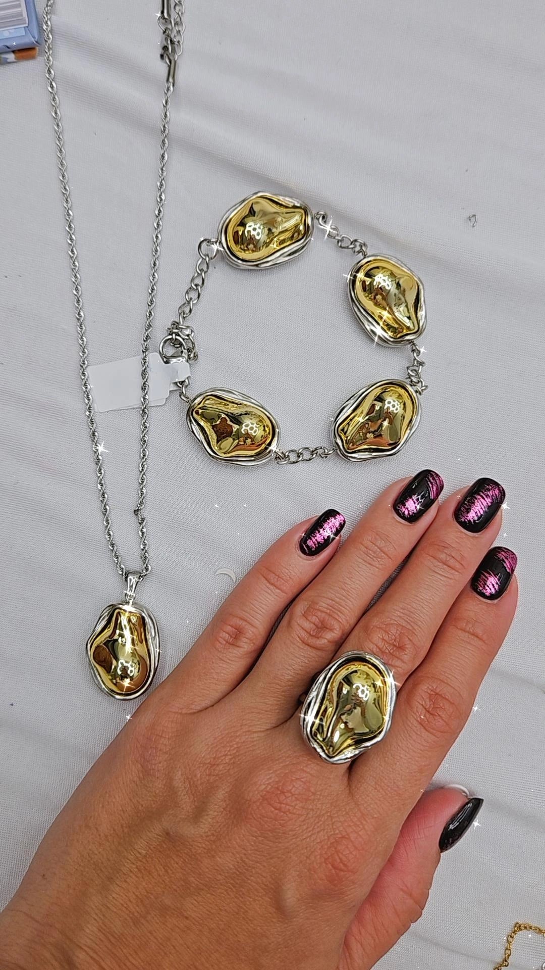 Anillo dos tonos Brenda
