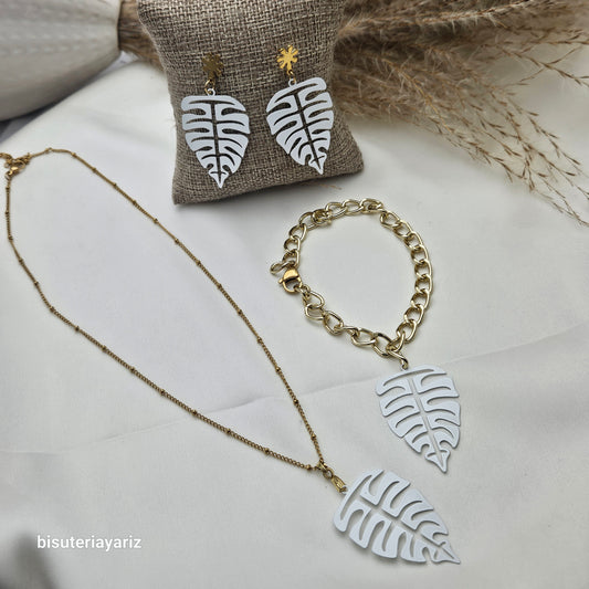 Set Hoja Tropical