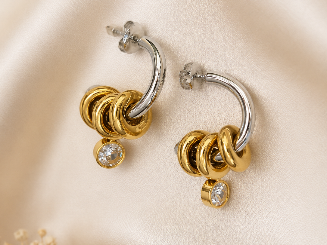 Aretes Nudos de Amor