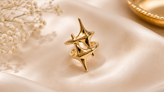 Anillo Galaxia Dorada