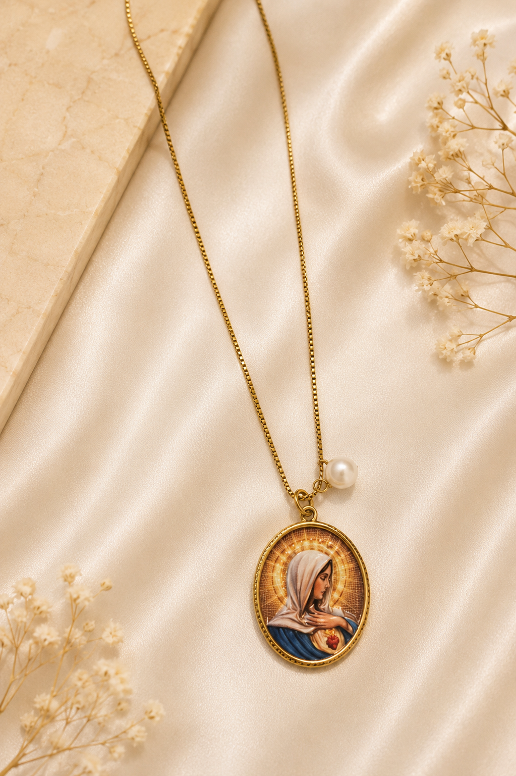 Collar Sagrado Corazon de María