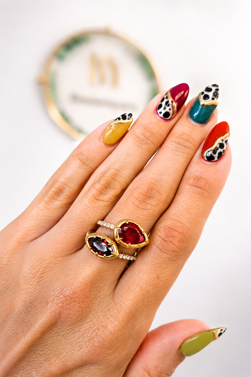 Anillo Magenta size 7
