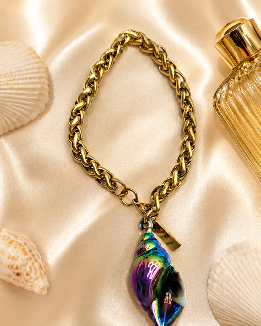 Brazalete acaracol Tornasol