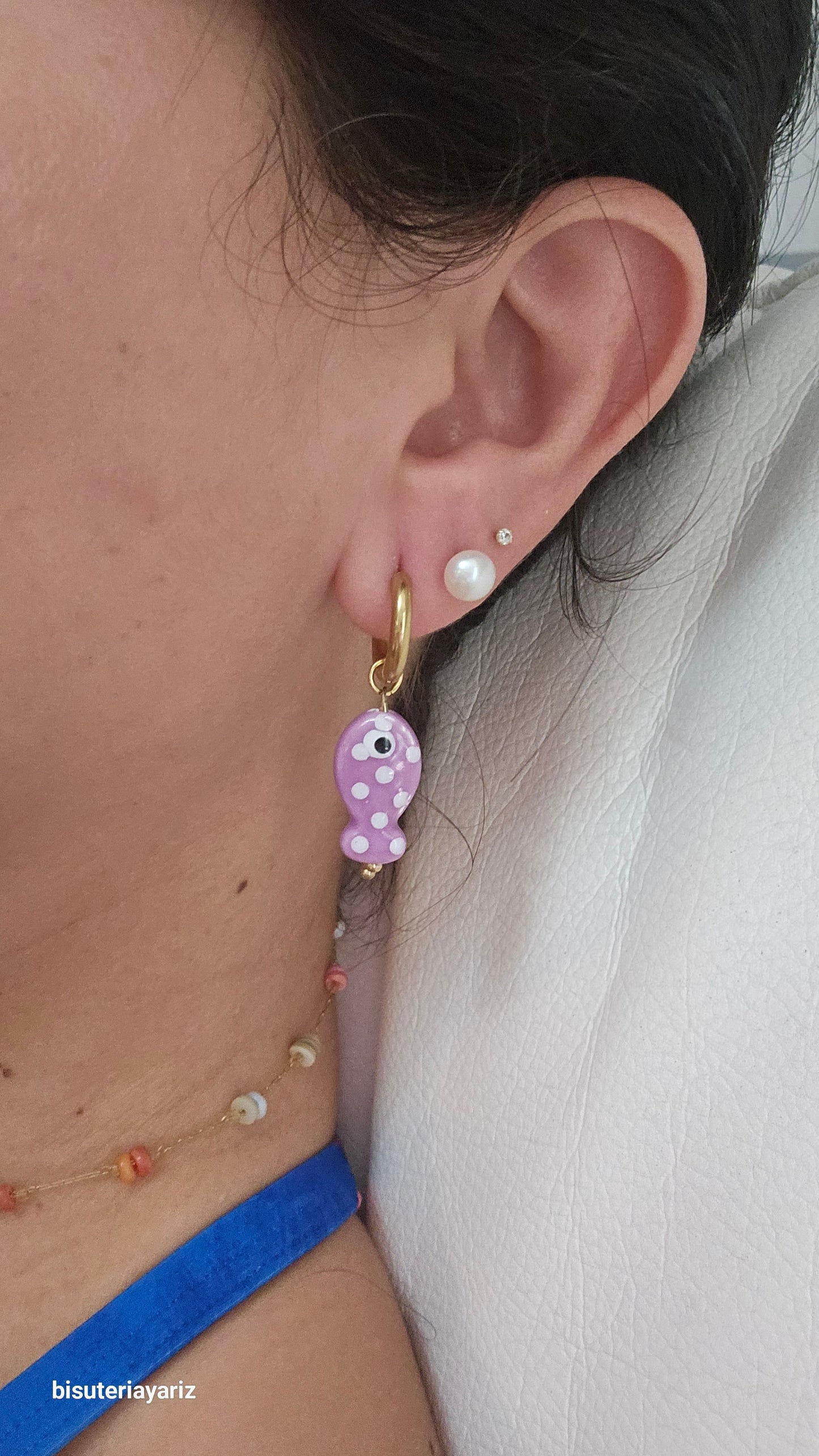Aretes Lina Lila